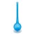 1960s Carlo Moretti for Rosenthal-Netter Murano 10" Sky Blue Frosted Satin Glass Vase For Sale