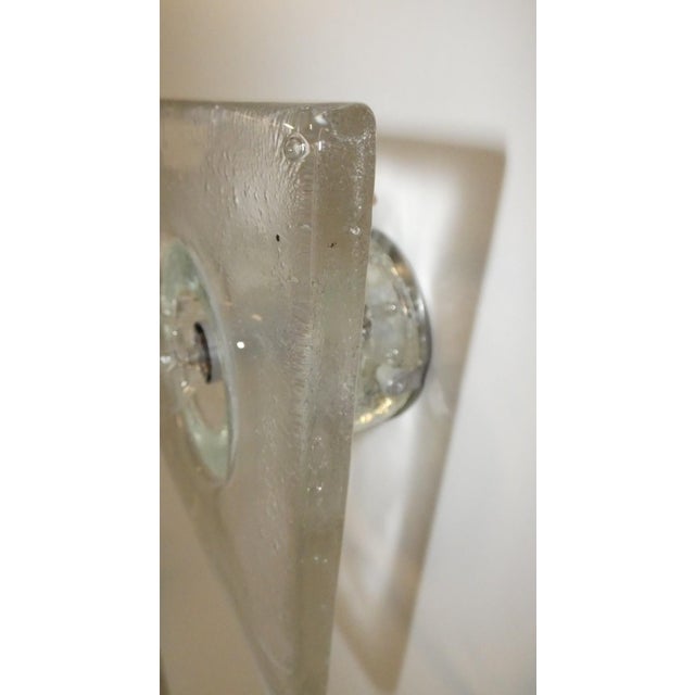 Bulicante Glass Wall Lamp by Albano Poli for Poliarte Verona, Italy, 1960s, Set of 3 For Sale - Image 6 of 10