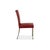 Red Leather Chairs in Red by Bert Plantagie, Set of 6 For Sale - Image 8 of 12
