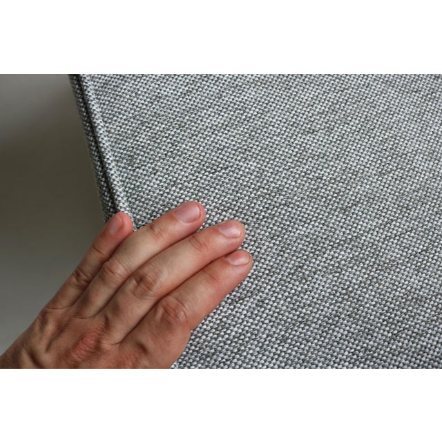 Beige Mid-Century Modern Danish Three-Seater Sofa in Teak, 1950 For Sale - Image 8 of 11