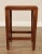 Brown Crate & Barrel Contemporary Wood End Table For Sale - Image 8 of 13