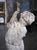 Metal A French 19th Century Painted Cast Iron Fountain Figure, ‘Enfant Au Canard’ For Sale - Image 7 of 18