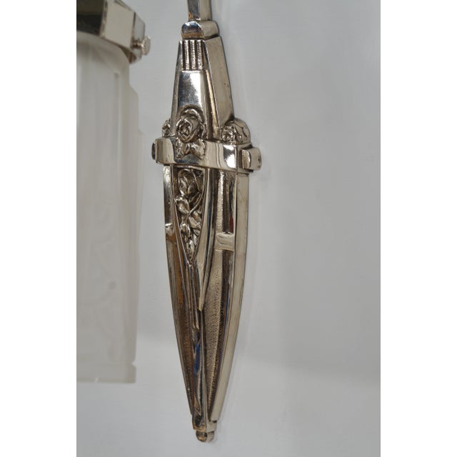 French Art Deco Wall Sconces by Charles Schneider 1920s France - A Pair For Sale - Image 9 of 11