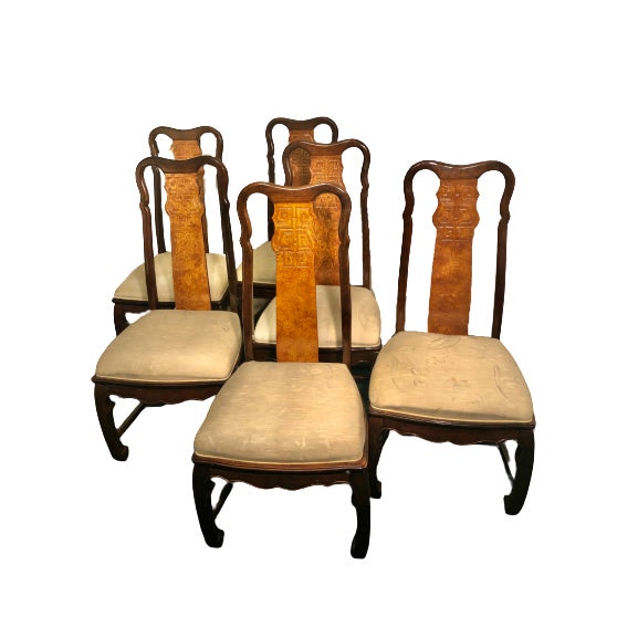 Vintage Vintage Universal Furniture Chinoiserie Dining Set Set of 10