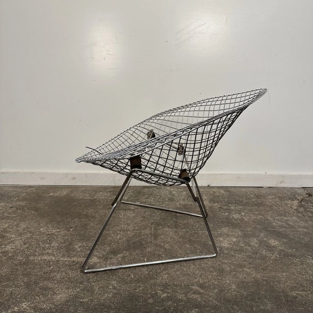 Mid 20th Century Mid Century Modern Large Wide Diamond Bertoia Chair For Sale - Image 5 of 12
