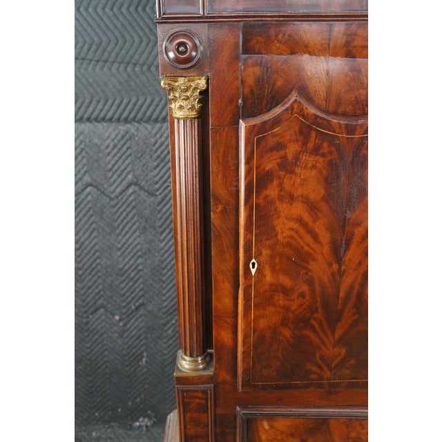 Monumental Antique 18th Century English Georgian Manchester Grandfather Clock For Sale - Image 17 of 18