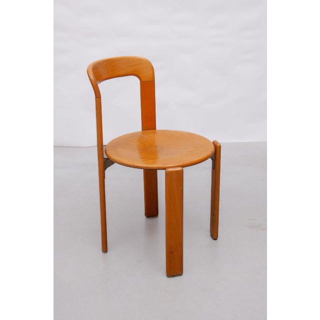 Stacking Chairs by Bruno Rey for Kush & Co, 1970, Set of 6 For Sale - Image 10 of 18