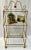 Gold Italian Gilt Etagere With Glass Shelves For Sale - Image 8 of 11