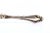 Silver Spaghetti Spoon with Stylized Handle and Shells Embossed Ladle, in Very Good conditions. Designed 1890 to 1919 This...