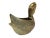 Late 20th Century Vintage Extra Large Solid Brass Swan Planter For Sale - Image 5 of 10