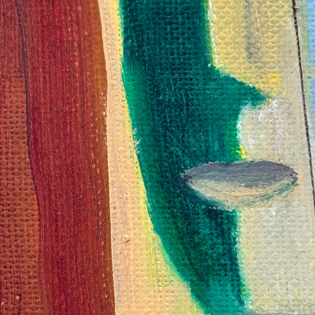 2000 - 2009 Original Cubist Portrait, Contemporary Modernist Study Painting For Sale - Image 5 of 12