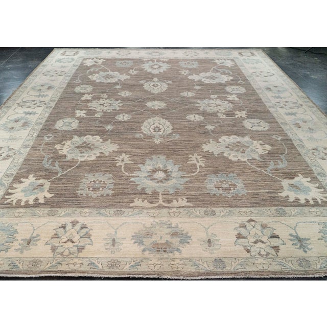 Oushak Rug 10' x 13'10" #21381 Explore a curated collection of hallway runners, wool rugs, and handmade masterpieces at ,...