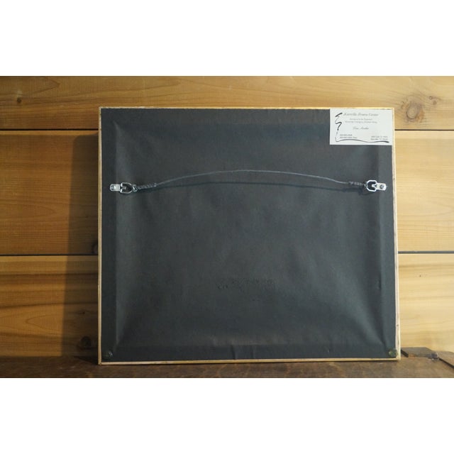 Blue 1930s New York State Haystacks Landscape Painting For Sale - Image 8 of 12