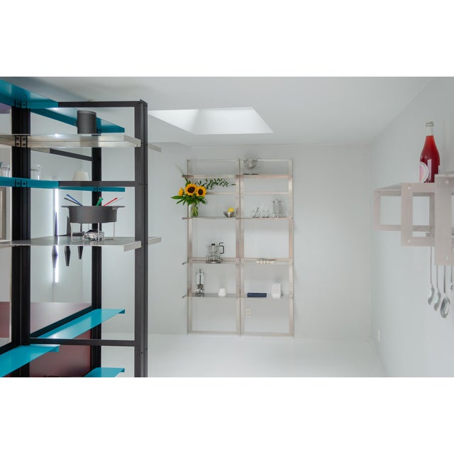 Standard Double Wall Shelf in Steel by Possi and Mono For Sale - Image 4 of 9