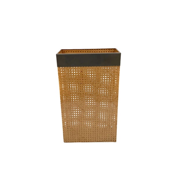 Brown Hollywood Regency Umbrella Rack, Dior Home, France 1980 For Sale - Image 8 of 12