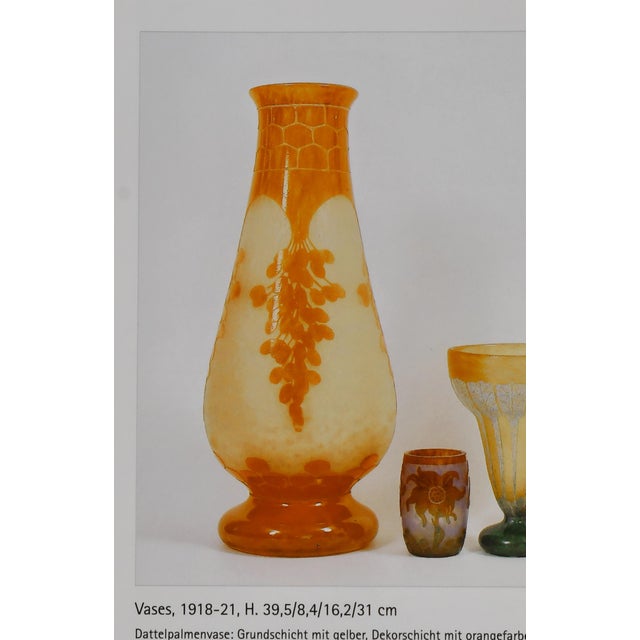 French Art Deco Lamp by Le Verre Francais Schneider - Cameo 1925 France For Sale - Image 12 of 12