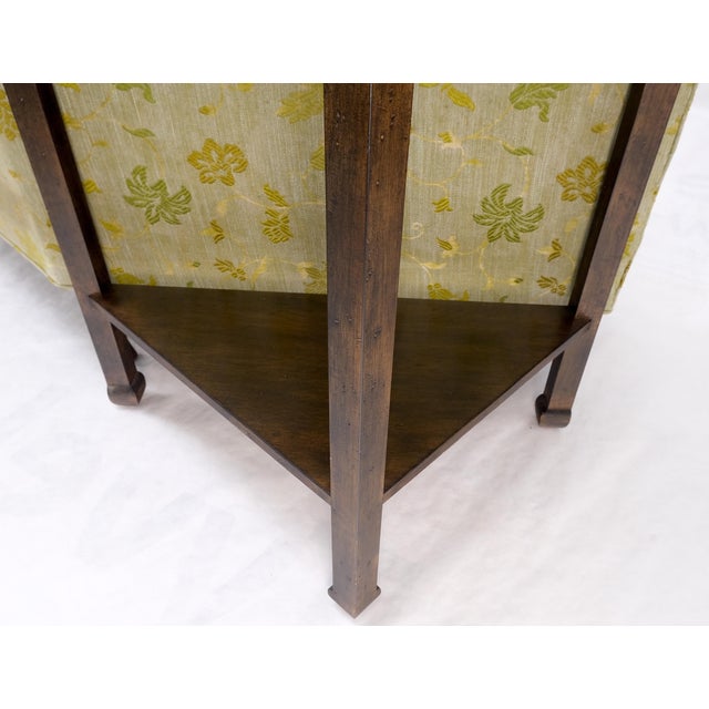 Wrap Around Mid-Century Modern Sofa W Pair Matching Marble Top Tables Mint! For Sale - Image 15 of 18