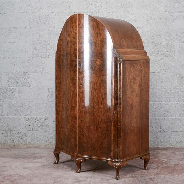 Art Deco Two-Door Cabinet with Shelves and Drawers For Sale - Image 4 of 18
