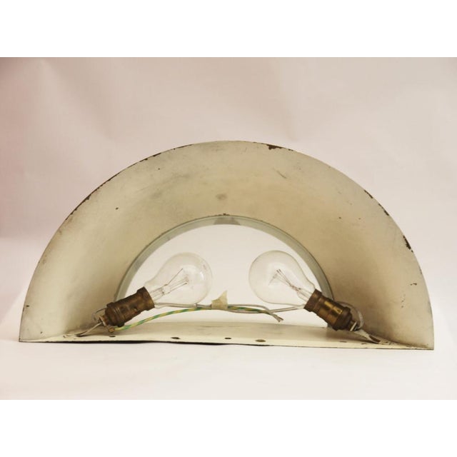 1940s Vintage Art Deco French Wall Lights, 1940s, Set of 2 For Sale - Image 5 of 9