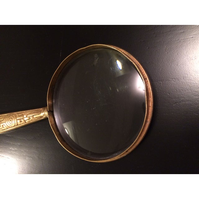 Tiffany Studios Bronze Magnifying Glass Chairish