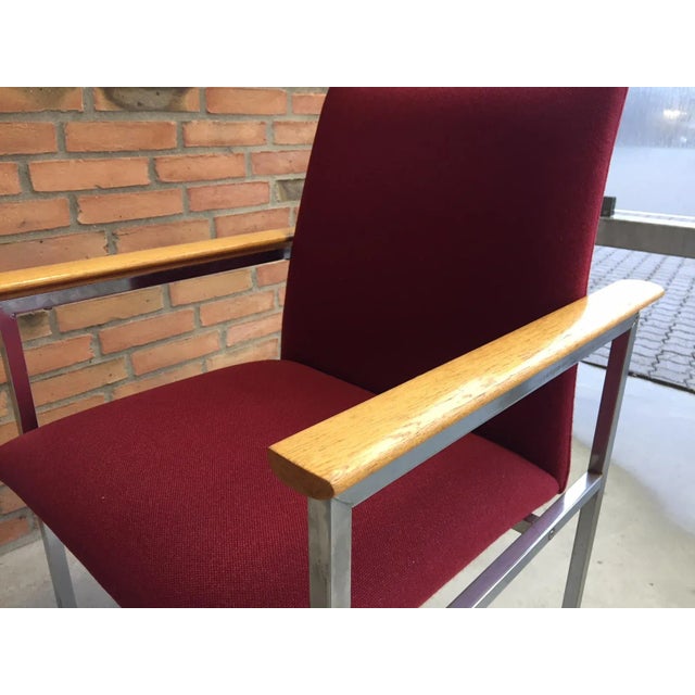 Set of Armchairs by Sigvard Bernadotte for France & Søn, 1970s For Sale - Image 9 of 10