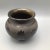1970s Kovats Studio Art Hungarian Black Pottery Squat Vase Signed For Sale - Image 5 of 12