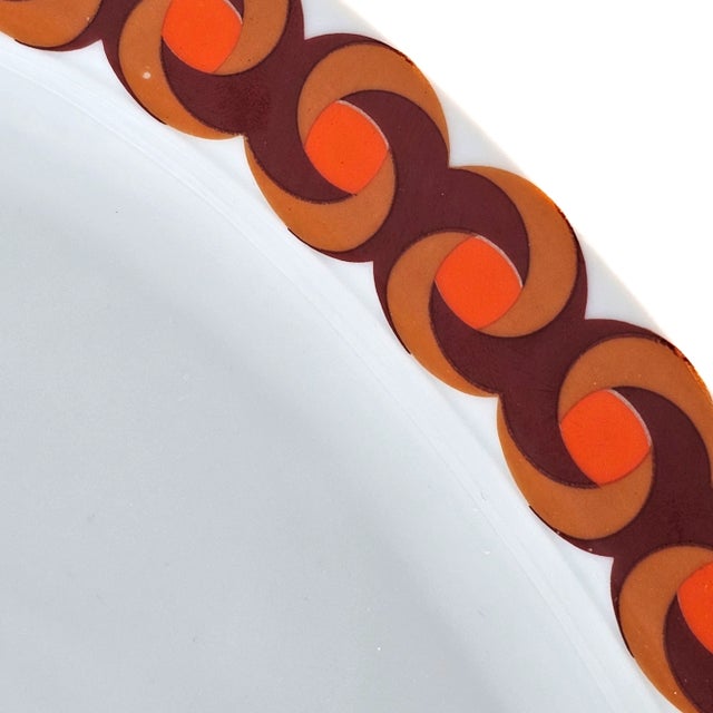 Thomas 1970's Modern Thomas Serving Platter German Porcelain Plate 13" For Sale - Image 4 of 9