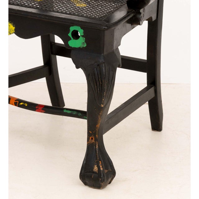 Wood Jim Murray & Paul Ringelheim "Canopy Chair", 1986 For Sale - Image 7 of 12