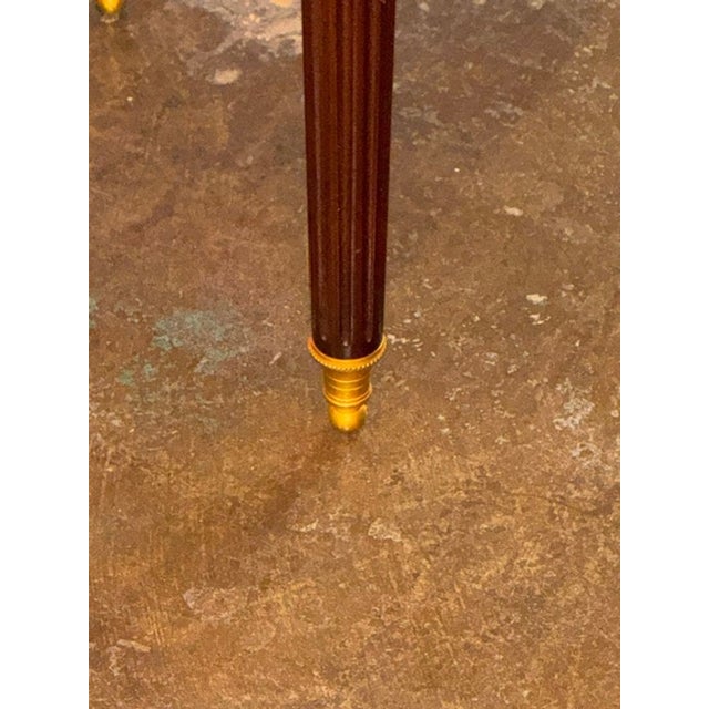 French Louis XVI Style Mahogany Console For Sale - Image 4 of 6