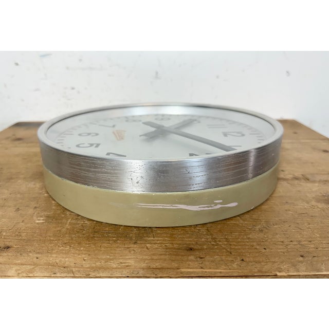 Vintage Industrial Wall Clock from Ericsson, 1960s For Sale - Image 12 of 18
