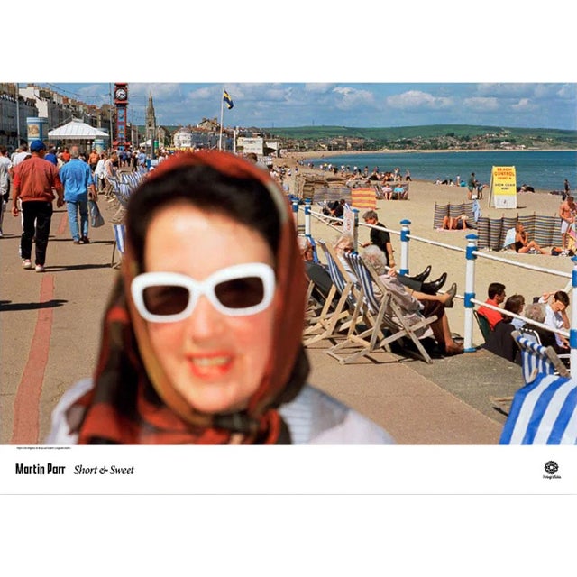 Martin Parr England Weymouth #1 Official Exhibition Poster Dimensions: 27,5 x 19,6 in / 70 x 50 cm Sold unframed