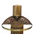 1930s 1930s Oversized Art Deco Brass Architectural Theater Lighting Sconces - Set of 4 For Sale - Image 5 of 7