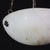 1950s French Art Deco White Alabaster Pendant Light With Dark Veining For Sale - Image 15 of 16