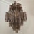 1990s Large Brown Tronchi Murano Glass, Mid Century Chandelier For Sale - Image 11 of 15