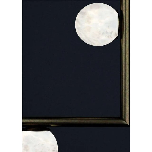 Contemporary Ofione 1 Freedom Green Metal Pendant Lamp by Alabastro Italiano For Sale - Image 3 of 6