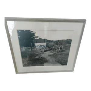 1950s Andrew Wyeth Rare Print -Blue Dump Museum Framed From Chadds Ford Art Gallery