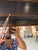 Wood Baker for Milling Road Ebonized Wood Framed Wall Mirror For Sale - Image 7 of 12