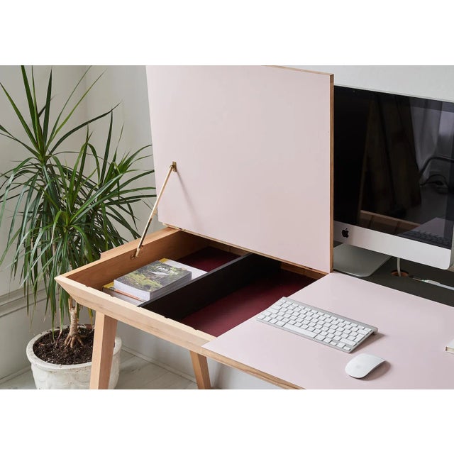 Rose New School Desk by King & Webbon For Sale - Image 4 of 7