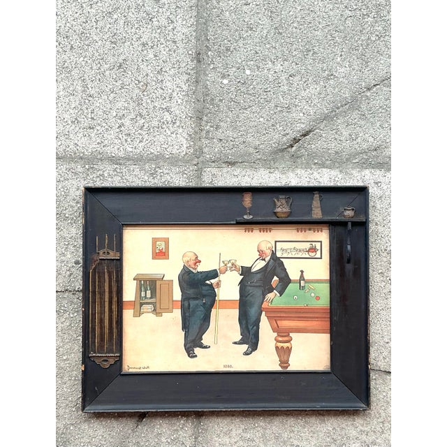 Vintage Boho Book Plate “Kiss” For Sale - Image 10 of 12