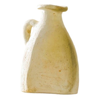 Unglazed Terracotta Handled Carafe | One of a Kind For Sale
