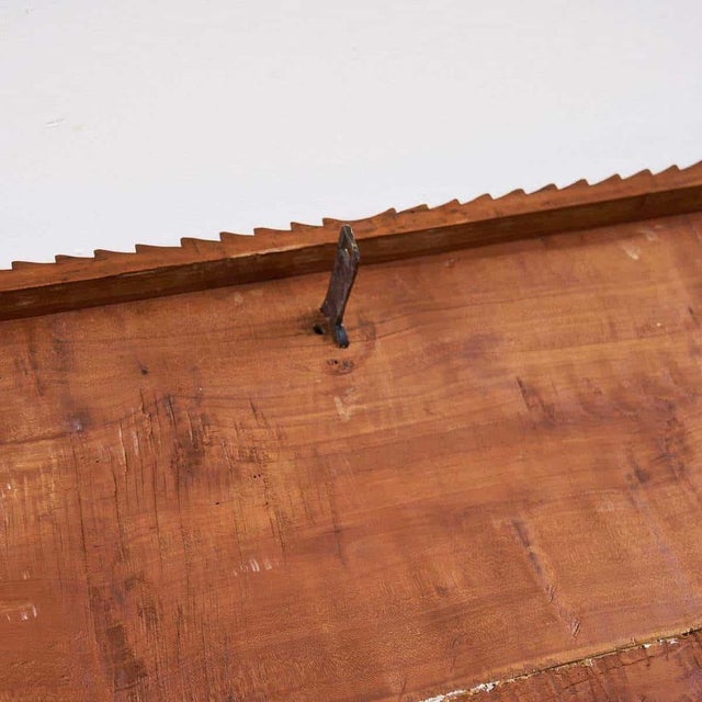 Antique Wooden Chest, 1800s For Sale - Image 12 of 18