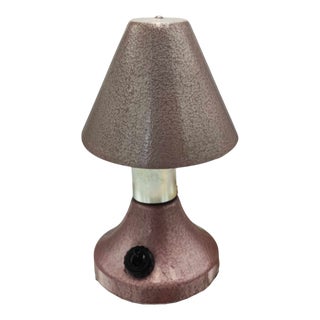 Vintage Mushroom Bedside Lamp, 1970s For Sale