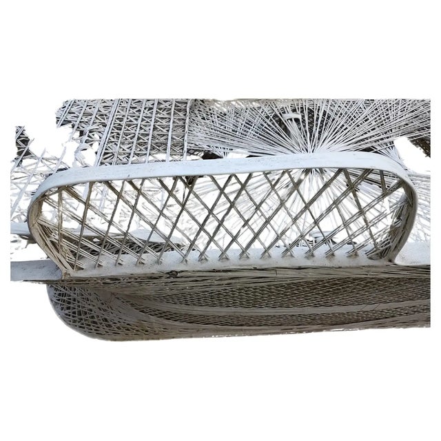 Mid Century Modern Russell Woodard Spun Fiberglass Chaise Lounge Chair