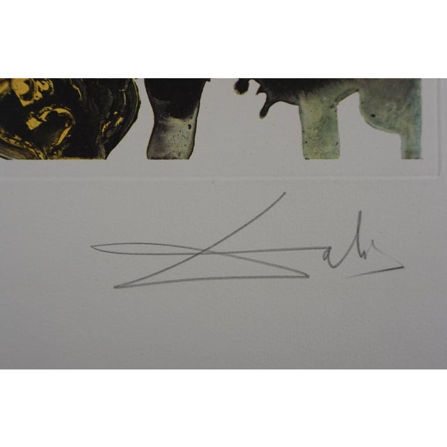Surrealism 1970s Salvador Dali Memories of Surrealism Surrealist Gastronomy Trial Proof For Sale - Image 3 of 5