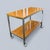 Mid-Century Walnut and Chrome Bar Cart For Sale - Image 6 of 13