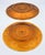 1960s 1960s Indiana Sandwich Glass Tiara Amber 2-Tier Plate Serving Tray For Sale - Image 5 of 5