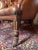 1920s Antique English Tufted Leather Library Chair For Sale - Image 10 of 11