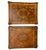 A rare and elegant pair of French marquetry writing tables dating to circa 1860, each crafted with its own distinct...
