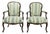 Late 18th Century Pair of George III Open Armchairs For Sale