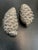 1980s Vintage 1980’s Gumps Italian Solid Metal Pinecone Objets- a Pair For Sale - Image 5 of 8